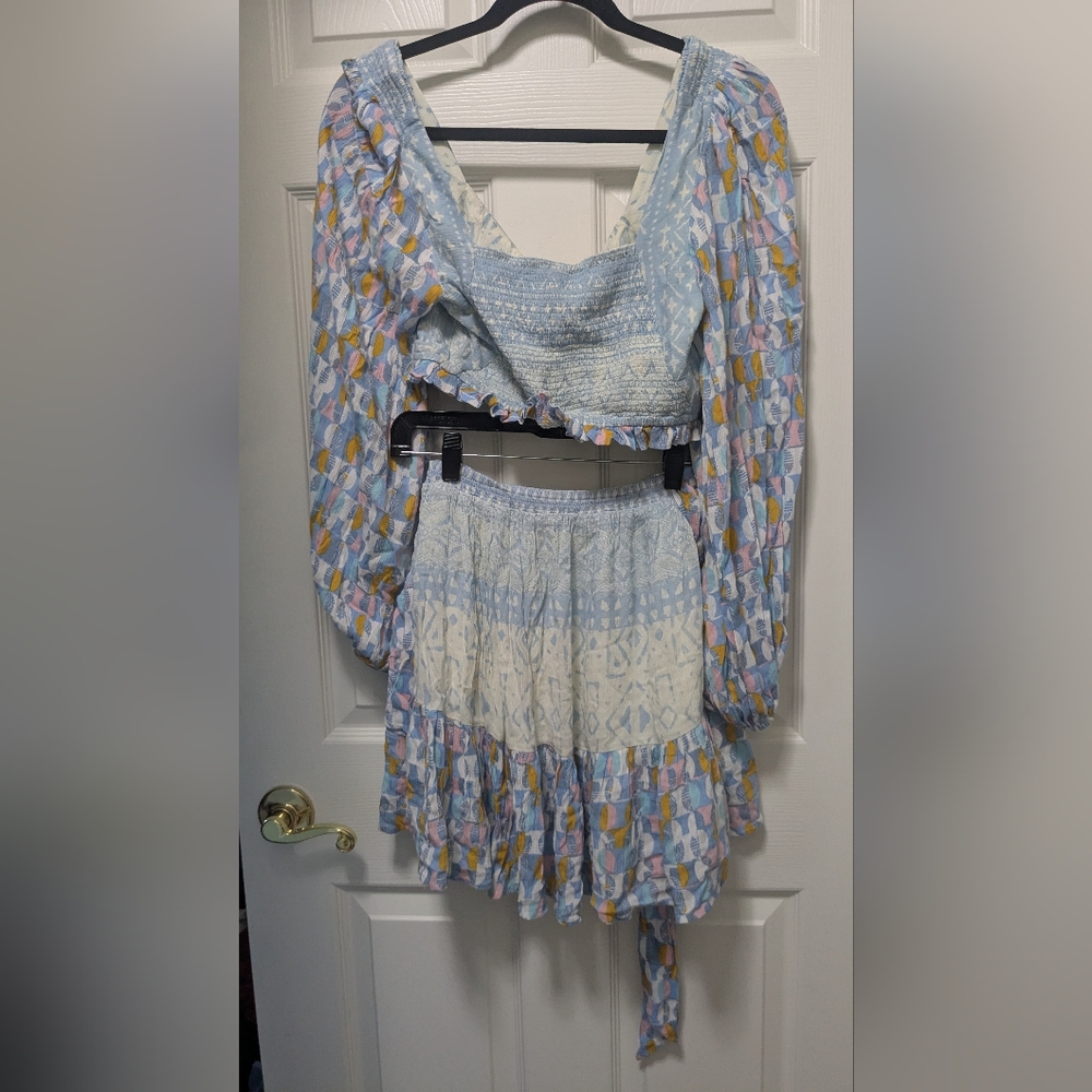 Free People Naomi Printed Skirt Set - Picture 3 of 5